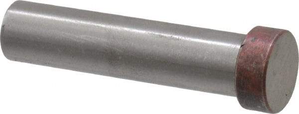 Dayton Lamina - 1/2" Head Diam, 3/8" Shank Diam, Basic Head, A2 Grade Tool Steel, Solid Mold Die Blank & Punch - 3/16" Head Height, 1-3/4" OAL, Blank Punch, Regular (KPB) Series - First Tool & Supply