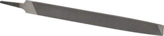 Nicholson - 12" Long, Smooth Cut, Mill American-Pattern File - Single Cut, 7/32" Overall Thickness, Tang - First Tool & Supply