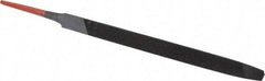 Simonds File - 6" Long, Bastard Cut, Taper American-Pattern File - Single Cut, 15/32" Overall Thickness, Tang - First Tool & Supply