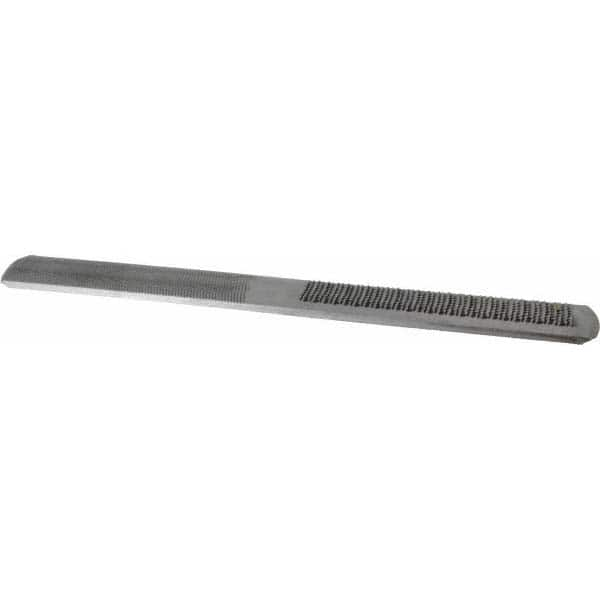 Nicholson - 10" Bastard Cut Flat Half Round Rasp - First Tool & Supply