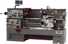 Jet - 14" Swing, 40" Between Centers, 230 Volt, Triple Phase Engine Lathe - 7MT Taper, 7-1/2 hp, 42 to 1,800 RPM, 3-1/8" Bore Diam, 40" Deep x 47" High x 97-1/2" Long - First Tool & Supply