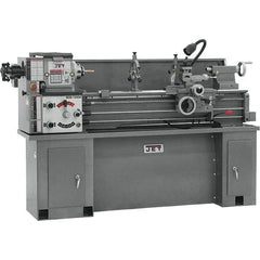 Jet - 13" Swing, 40" Between Centers, 230 Volt, Single Phase Bench Lathe - 5MT Taper, 2 hp, 60 to 1,240 RPM, 1-3/8" Bore Diam, 29-3/4" Deep x 29" High x 75-1/2" Long - First Tool & Supply