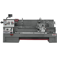 Jet - 22" Swing, 80" Between Centers, 230 Volt, Triple Phase Engine Lathe - 10 hp, 3-1/8" Bore Diam, 40" Deep x 48-7/8" High x 136-1/8" Long - First Tool & Supply