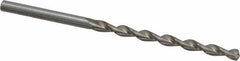 Chicago-Latrobe - #27 135° High Speed Steel Jobber Drill - Bright Finish, Right Hand Cut, Parabolic Flute, Straight Shank, 3" OAL, Split Point - First Tool & Supply