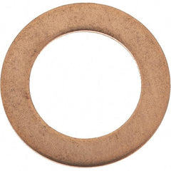 Value Collection - 7/16 SAE, 29/64" ID x 11/16" OD Oil Drain Plug Gasket - 1/32" Thick, Copper - First Tool & Supply