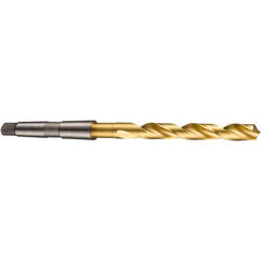 DORMER - 25.5mm, 3MT 118° Point High Speed Steel Taper Shank Drill Bit - First Tool & Supply