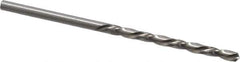 Chicago-Latrobe - #31 118° High Speed Steel Jobber Drill - Bright Finish, Left Hand Cut, Spiral Flute, Straight Shank, 2-3/4" OAL, Standard Point - First Tool & Supply