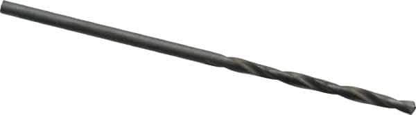 Chicago-Latrobe - 1/16" 135° High Speed Steel Jobber Drill - Oxide Finish, Right Hand Cut, Spiral Flute, Straight Shank, 1-7/8" OAL, Split Point - First Tool & Supply