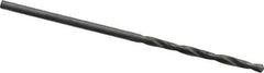 Chicago-Latrobe - 1/16" 135° High Speed Steel Jobber Drill - Oxide Finish, Right Hand Cut, Spiral Flute, Straight Shank, 1-7/8" OAL, Split Point - First Tool & Supply