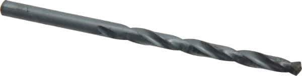 Chicago-Latrobe - 3/16" 135° High Speed Steel Jobber Drill - Oxide Finish, Right Hand Cut, Spiral Flute, Straight Shank, 3-1/2" OAL, Split Point - First Tool & Supply