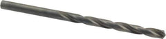 Chicago-Latrobe - #5 135° High Speed Steel Jobber Drill - Oxide Finish, Right Hand Cut, Spiral Flute, Straight Shank, 3-3/4" OAL, Split Point - First Tool & Supply