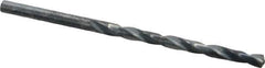 Chicago-Latrobe - #22 135° High Speed Steel Jobber Drill - Oxide Finish, Right Hand Cut, Spiral Flute, Straight Shank, 3-1/8" OAL, Split Point - First Tool & Supply