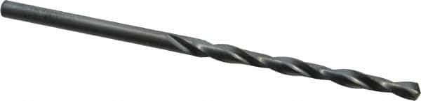 Chicago-Latrobe - #34 135° High Speed Steel Jobber Drill - Oxide Finish, Right Hand Cut, Spiral Flute, Straight Shank, 2-5/8" OAL, Split Point - First Tool & Supply