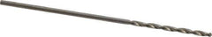 Chicago-Latrobe - #60 118° High Speed Steel Jobber Drill - Bright Finish, Right Hand Cut, Spiral Flute, Straight Shank, 1-5/8" OAL, Standard Point - First Tool & Supply