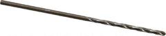 Chicago-Latrobe - #55 118° High Speed Steel Jobber Drill - Bright Finish, Right Hand Cut, Spiral Flute, Straight Shank, 1-7/8" OAL, Standard Point - First Tool & Supply