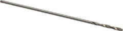 Chicago-Latrobe - #76 118° High Speed Steel Jobber Drill - Bright Finish, Right Hand Cut, Spiral Flute, Straight Shank, 7/8" OAL, Standard Point - First Tool & Supply