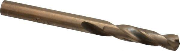 Chicago-Latrobe - #38 118° High Speed Steel Jobber Drill - Oxide Finish, Right Hand Cut, Spiral Flute, Straight Shank, 2-1/2" OAL, Standard Point - First Tool & Supply