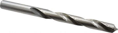 CJT - 17/32" 118° Carbide-Tipped Jobber Drill - Bright Finish, Right Hand Cut, Spiral Flute, Straight Shank, 6-5/8" OAL, Standard Point - First Tool & Supply