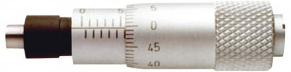 SPI - 1/2 Inch, 0.51 Inch Thimble, 0.2 Inch Spindle Diameter x Mechanical Micrometer Head - First Tool & Supply