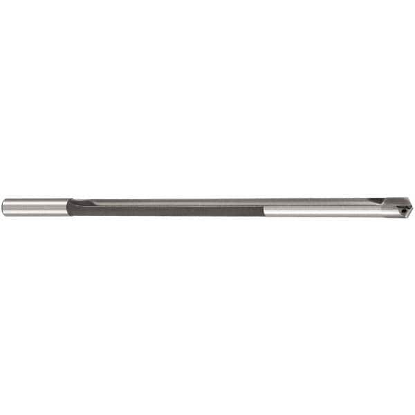 CJT - 21/64", 125° Point, Carbide-Tipped Straight Flute Drill Bit - First Tool & Supply