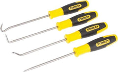 Stanley - 4 Piece Hook & Probe Set - Steel - First Tool & Supply