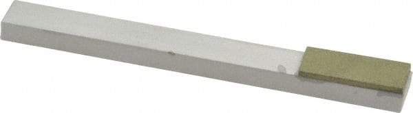 Made in USA - Fine, 1" Length of Cut, Single End Diamond Hone - 100 Grit, 3/8" Wide x 3/8" High x 4" OAL - First Tool & Supply