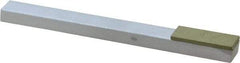 Made in USA - Very Fine, 1" Length of Cut, Single End Diamond Hone - 220 Grit, 3/8" Wide x 3/8" High x 4" OAL - First Tool & Supply