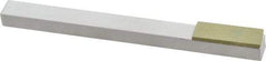 Made in USA - Super Fine, 1" Length of Cut, Single End Diamond Hone - 400 Grit, 3/8" Wide x 3/8" High x 4" OAL - First Tool & Supply