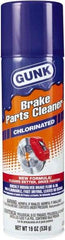 Gunk - Chlorinated Brake Parts Cleaner - 19 oz Aerosol Can - First Tool & Supply