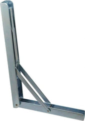 Knape & Vogt - 750 Lb Capacity, Anachrome Steel Coated, Shelf Bracket - 12" Long, 0.5906" Wide - First Tool & Supply