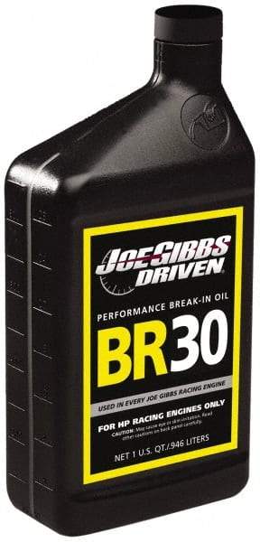 Joe Gibbs Driven Racing Oil - 1 Quart High Zinc Engine Break-In Oil - Grade 5W-30 - First Tool & Supply