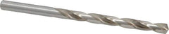 Cleveland - Letter F 135° High Speed Steel Jobber Drill - Bright Finish, Right Hand Cut, Spiral Flute, Straight Shank, 4-1/8" OAL, Split Point - First Tool & Supply