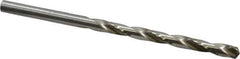 Cleveland - #16 135° High Speed Steel Jobber Drill - Bright Finish, Right Hand Cut, Spiral Flute, Straight Shank, 3-3/8" OAL, Split Point - First Tool & Supply