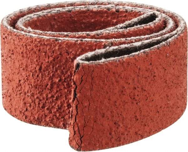 3M - 3/4" Wide x 20-1/2" OAL, 60 Grit, Ceramic Abrasive Belt - Ceramic, Medium, Coated, YF Weighted Cloth Backing, Wet/Dry, Series 777F - First Tool & Supply