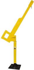 Gemtor - Confined Space Entry & Retrieval Bases & Booms Type: Fixed Davit w/Rotating Boom Maximum Height (Inch): 89 - First Tool & Supply