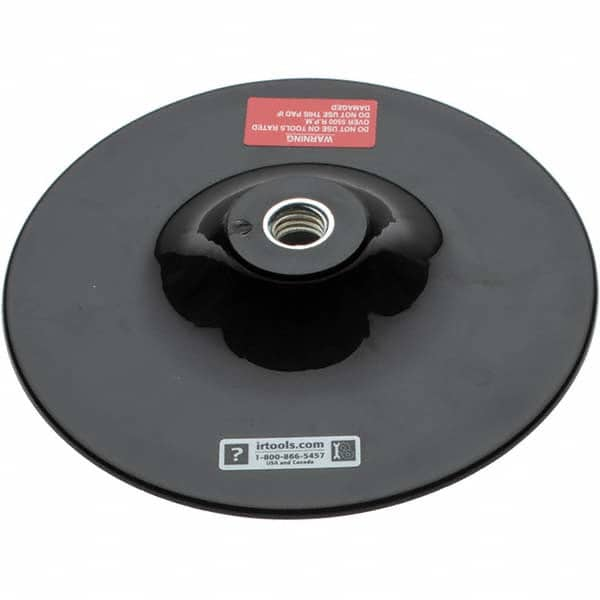 Ingersoll-Rand - Disc Backing Pads Backing Pad Type: Replacement Pad Pad Diameter (Inch): 7 - First Tool & Supply