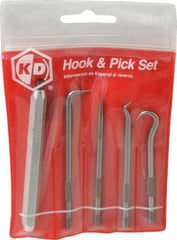 GearWrench - 5 Piece Hook & Probe Set - Steel - First Tool & Supply