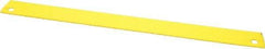 Starrett - 12" Long, 10 Teeth per Inch, Bi-Metal Power Hacksaw Blade - Toothed Edge, 1-1/8" Wide x 0.05" Thick - First Tool & Supply