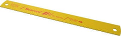 Starrett - 14" Long, 6 Teeth per Inch, Bi-Metal Power Hacksaw Blade - Toothed Edge, 1-5/8" Wide x 0.075" Thick - First Tool & Supply