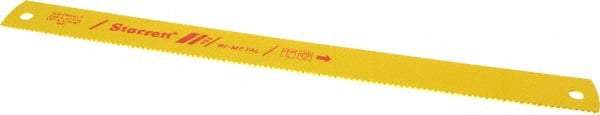 Starrett - 18" Long, 6 Teeth per Inch, Bi-Metal Power Hacksaw Blade - Toothed Edge, 1-5/8" Wide x 0.075" Thick - First Tool & Supply