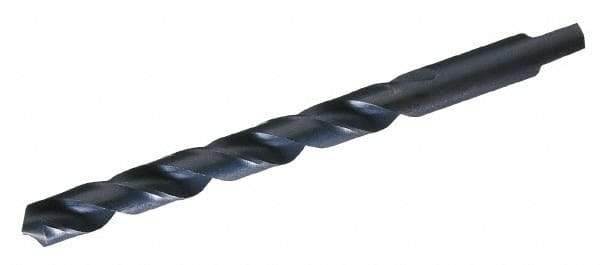 Chicago-Latrobe - 15/32" 118° High Speed Steel Jobber Drill - Oxide Finish, Right Hand Cut, Spiral Flute, Tanged Shank, 5-3/4" OAL, Standard Point - First Tool & Supply