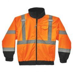8379 5XL ORG FLEECE LINED BOMBER - First Tool & Supply
