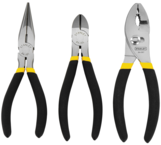 STANLEY® 3 Piece Basic Plier Set - First Tool & Supply