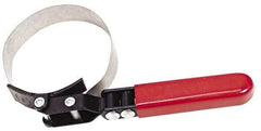 Proto - 3-1/2 to 3-7/8" Diam, Adjustable Oil Filter Wrench - For Use with Filters from 3-1/2 to 3-7/8" - First Tool & Supply