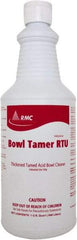 Rochester Midland Corporation - 1 qt Bottle Liquid Toilet Bowl Cleaner - Mint Scent, Toilet Bowl - First Tool & Supply