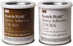 3M - 1 Gal Can Two Part Epoxy - 120 min Working Time, 2,000 psi Shear Strength, Series 2158 - First Tool & Supply