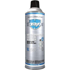 Sprayon - 18 Ounce Aerosol Electrical Grade Cleaner/Degreaser - 15,000 Volt Dielectric Strength, Nonflammable, Food Grade, Plastic Safe - First Tool & Supply