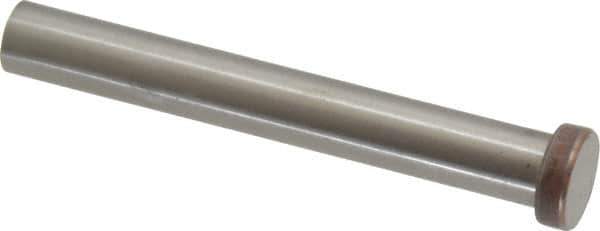 Dayton Lamina - 7/16" Head Diam, 5/16" Shank Diam, Basic Head, A2 Grade Tool Steel, Solid Mold Die Blank & Punch - 1/8" Head Height, 2-1/2" OAL, Blank Punch, Regular (KPB) Series - First Tool & Supply