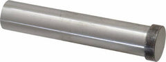 Dayton Lamina - 7/8" Head Diam, 3/4" Shank Diam, Basic Head, A2 Grade Tool Steel, Solid Mold Die Blank & Punch - 1/4" Head Height, 4" OAL, Blank Punch, Regular (KPB) Series - First Tool & Supply