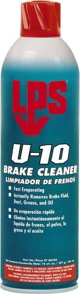 LPS - Low-VOC Nonchlorinated Brake Parts Cleaner - 16 oz Aerosol Can - First Tool & Supply